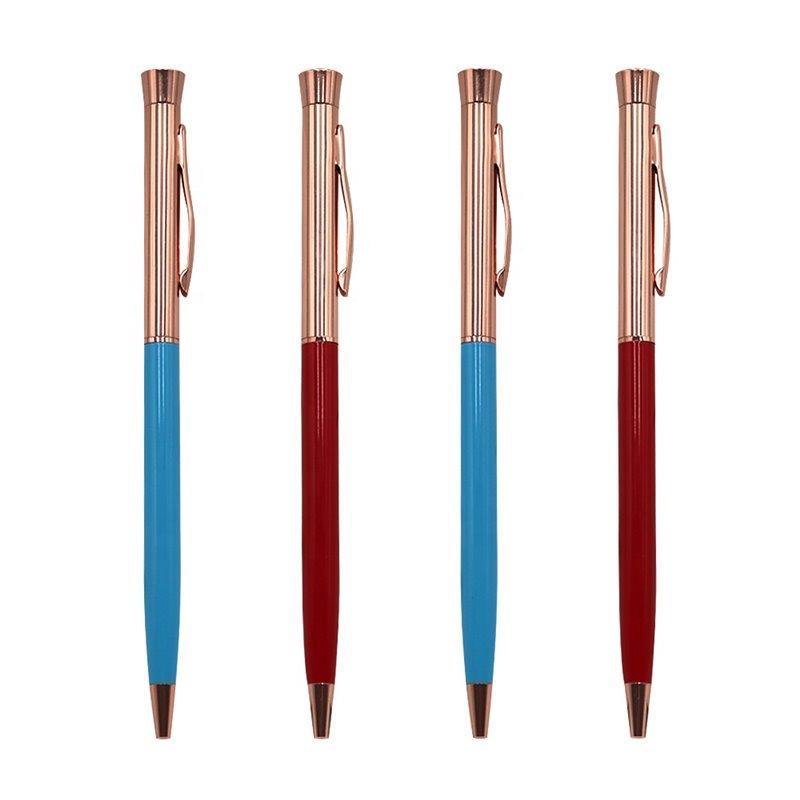 Тонкая металлическая ручка с поворотным механизмом, для отелей, с логотипом (арт. 2611691)