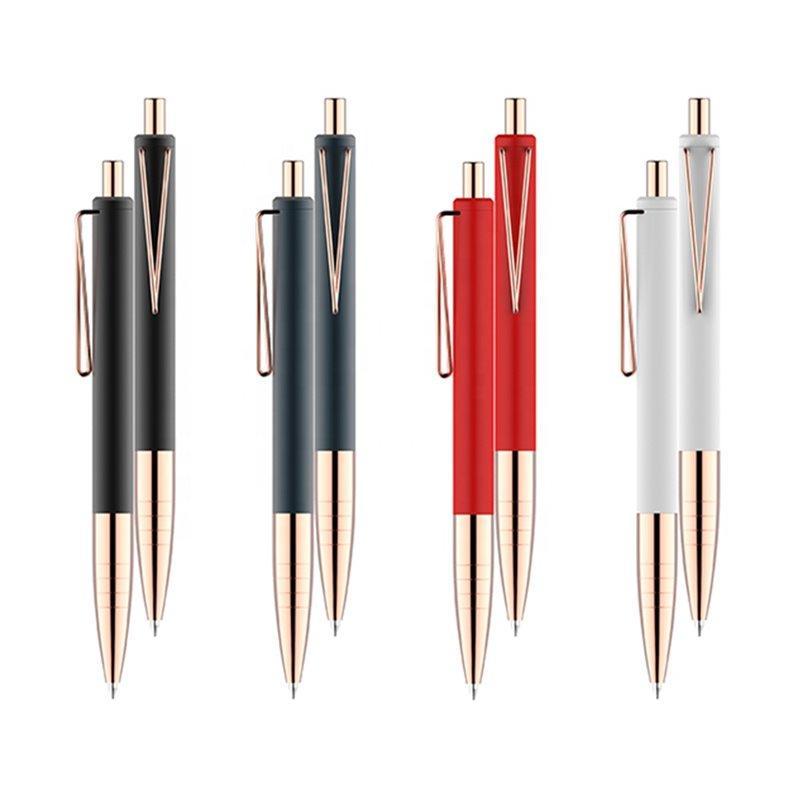 Исполнительная металлическая ручка с V-образным клипом, гелевая, с логотипом (арт. 2611695)