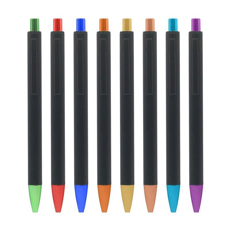 Шариковая ручка с матовым покрытием, на заказ, из металла (арт. 2611700)