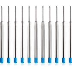 Металлические шариковые ручки с заменяемыми стержнями, синий и черный цвета (арт. 2611611)