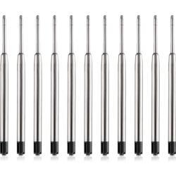 Металлические шариковые ручки с заменяемыми стержнями, синий и черный цвета (арт. 2611611)