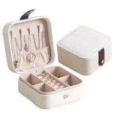 Компактная дорожная шкатулка для украшений из PU кожи, на заказ (арт. 2611633)