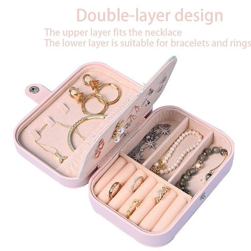 Шкатулка для колец в виде короны из PU кожи, с индивидуальным дизайном (арт. 2611637)