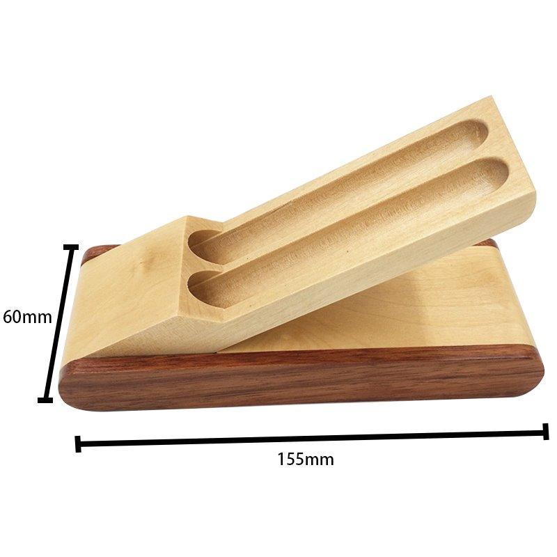 Роскошный набор: ручка из клена и палисандра в деревянной коробке, с логотипом (арт. 2611661)