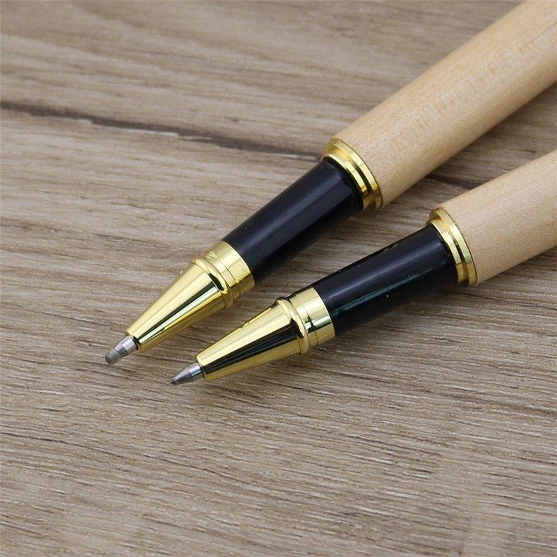 Кленовая роллер-ручка с логотипом, для подписей, стильный деловой аксессуар (арт. 2611670)