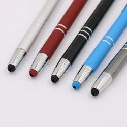 Резиновый стилус с металлическим корпусом, на заказ, новый дизайн (арт. 2611686)