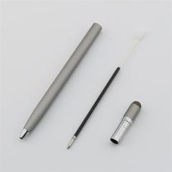 Металлическая ручка без клипа с логотипом, стилус, на заказ (арт. 2611690)