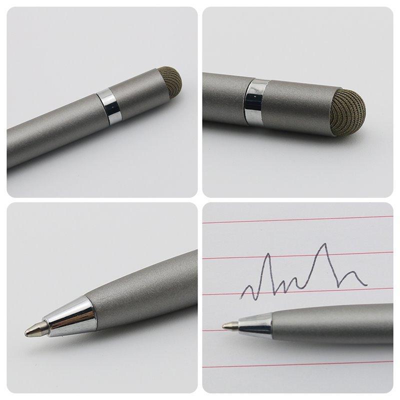 Металлическая ручка без клипа с логотипом, стилус, на заказ (арт. 2611690)