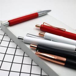 Исполнительная металлическая ручка с V-образным клипом, гелевая, с логотипом (арт. 2611695)