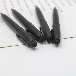 Матовое черное покрытие, ручка 2 в 1 со стилусом, шариковая, с логотипом (арт. 2611697)