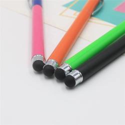 Роллер-ручка премиум-класса с цветным корпусом, стилусом и логотипом (арт. 2611703)