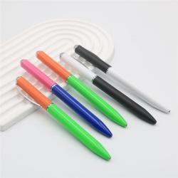 Поворотная металлическая ручка для рекламы, портативная, с логотипом (арт. 2611704)