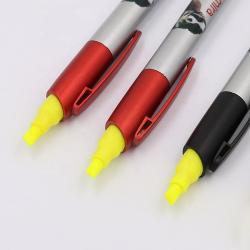 Ручка 3 в 1: шариковая, маркер и стилус, персонализированный логотип (арт. 2611712)