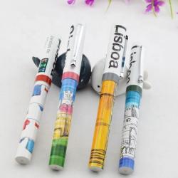 Пластиковая ручка с полноцветной печатью, сувенир для корпоративных акций (арт. 2611719)