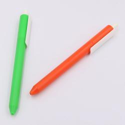 Яркая пластиковая ручка для рекламы, одноразовая, с логотипом (арт. 2611722)