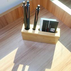 Бамбуковый органайзер для ручек и телефона, с персонализированным дизайном (арт. 2611745)