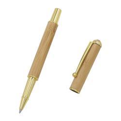 Подарочный набор: бамбуковая ручка с металлическим стержнем, футляр на заказ (арт. 2611747)