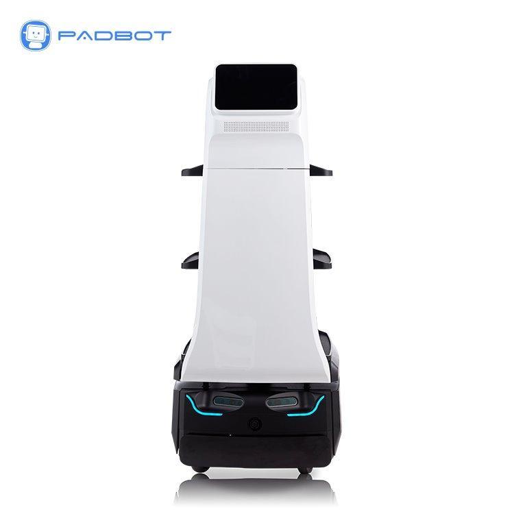 Робот для доставки блюд с функцией подачи еды в ресторанах (арт. 2811529)