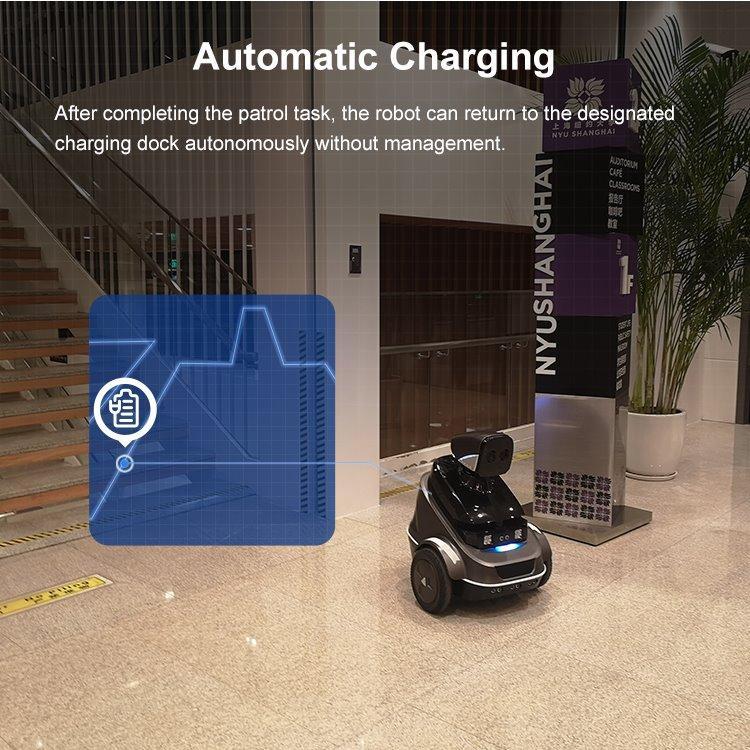 Коммерческий автономный робот для защиты и патрулирования с AI (арт. 2811517)