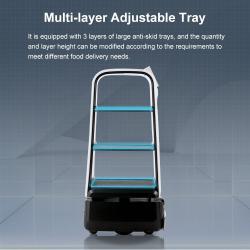 Робот-официант с возможностью самообслуживания и доставки еды в рестораны (арт. 2811532)