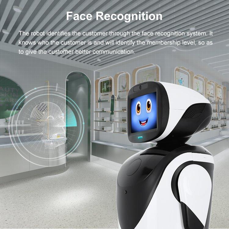 Привлекательный робот для рекламы и общения на выставках, танцующий и развлекательный (арт. 2811549)