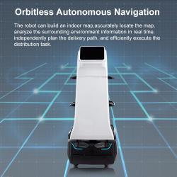 Коммерческий робот-помощник для ресторанов с функцией доставки и обслуживания (арт. 2811570)