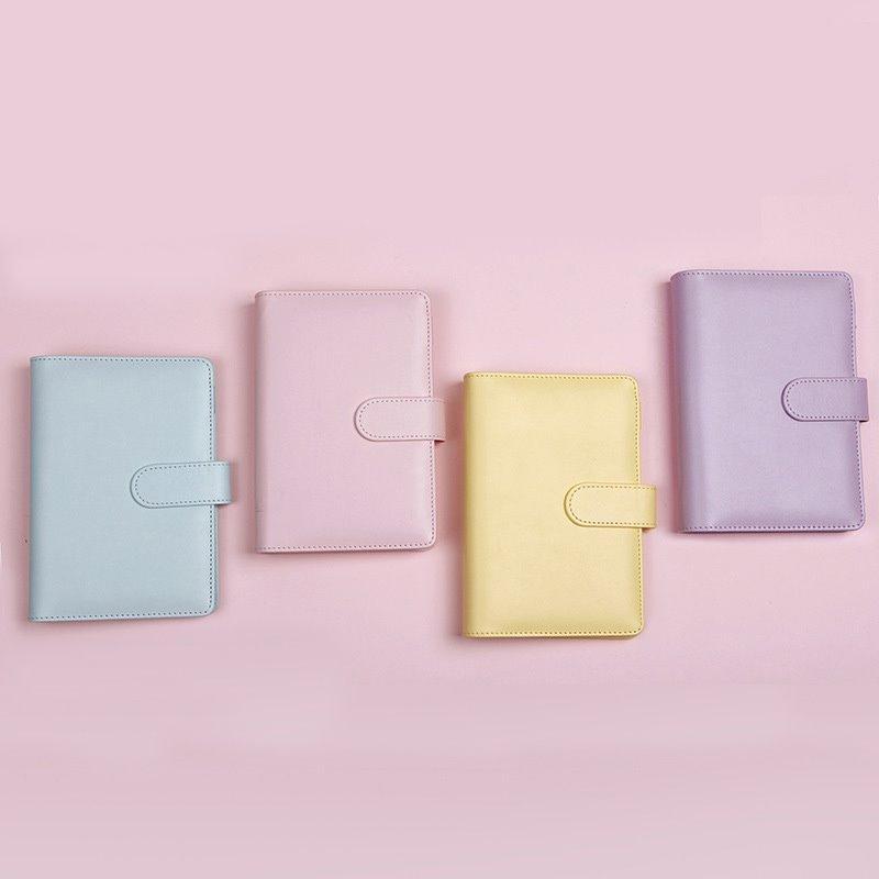 Мини-блокнот с 6 кольцами для планирования бюджета, малый размер A6, блокнот на кольцах (арт. 612774)