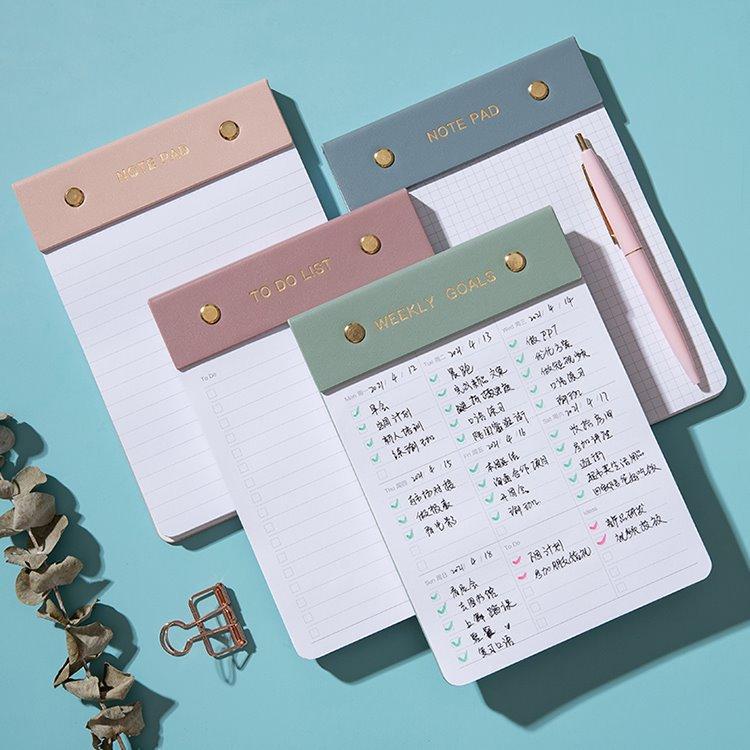 Блокнот с необычным дизайном для записей и планирования с отрывными листами (арт. 612788)