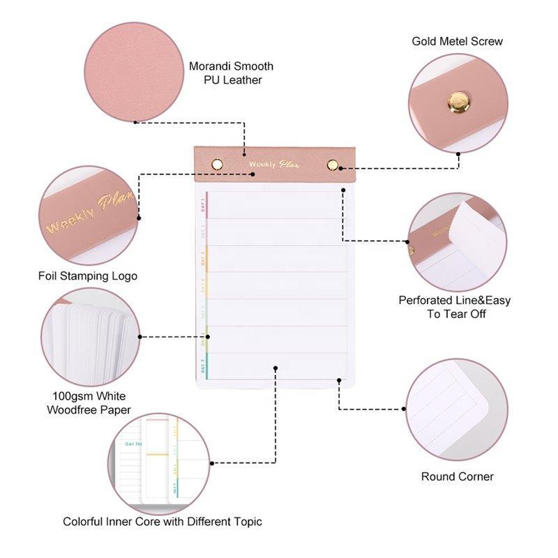 Заводская поставка блокнота с отрывными листами A5 для планирования (арт. 612794)