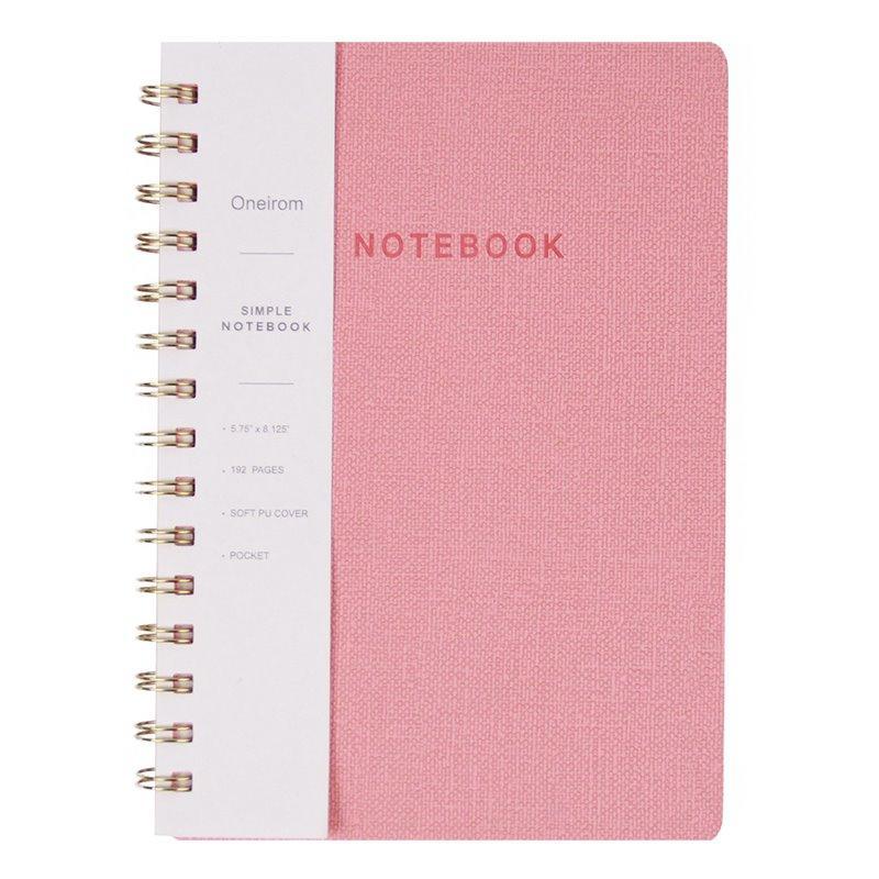 Папка с пружинным механизмом A5 для офиса с тканевой обложкой (арт. 612825)