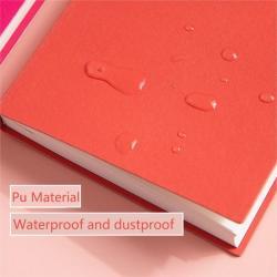 Студенческий блокнот с обложкой из искусственной кожи, пастельных цветов, формат A6 (арт. 612762)