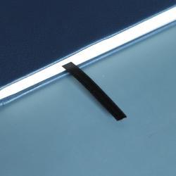 Блокнот A5 с толстой обложкой из искусственной кожи, с петлей для ручки (арт. 612767)