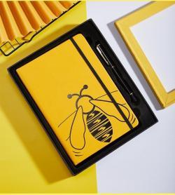 Милый стильный блокнот для студентов с цветной обложкой, блокнот с эластичной резинкой, формат A5 (арт. 612769)