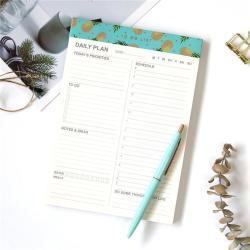 Блокнот с маргиналиями A5 для записей, с планом покупок и еженедельным меню (арт. 612786)