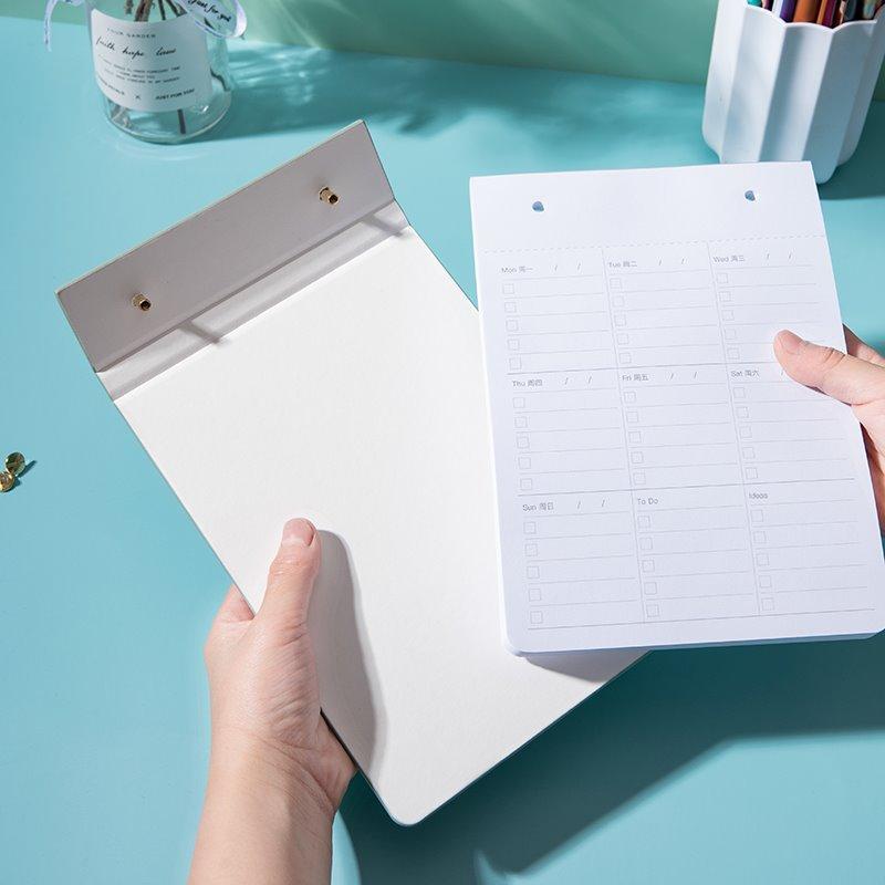 Блокнот с перфорацией, отрывные листы A5 для студентов и офиса (арт. 612795)