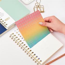 Стильный календарь LION 2024 с логотипом, ежедневный планировщик (арт. 612799)