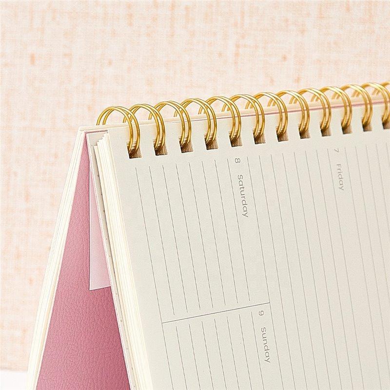 Стильный календарь LION 2024 с логотипом, ежедневный планировщик (арт. 612799)