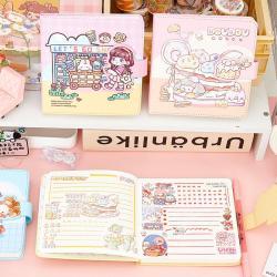 Оригинальный милый блокнот для девочек с квадратными страницами (арт. 612803)