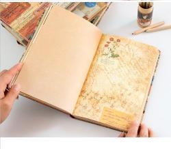 Ретро блокнот A5 для путешествий с уникальным дизайном (арт. 612804)