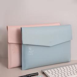 Файловая папка из искусственной кожи A4 с логотипом для офиса (арт. 612820)