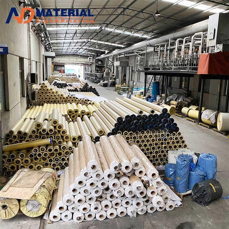 Печать на гибком баннере с высокой видимостью на ткани для наружной рекламы (арт. 912710)