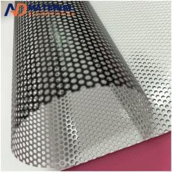 Виниловая наклейка с однонаправленным видением, перфорированная наклейка для окон (арт. 912593)