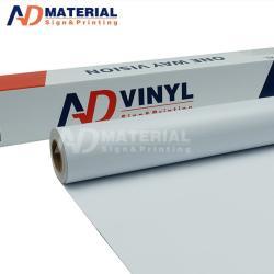 PVC наклейка с однонаправленным видением для рекламных щитов, устойчивая к погодным условиям (арт. 912595)