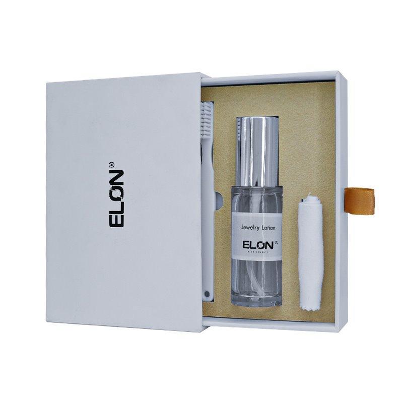 Экологически чистая моющая пена для ювелирных изделий с логотипом, жидкость для чистки золота с тканью и щеточкой (арт. 612629)