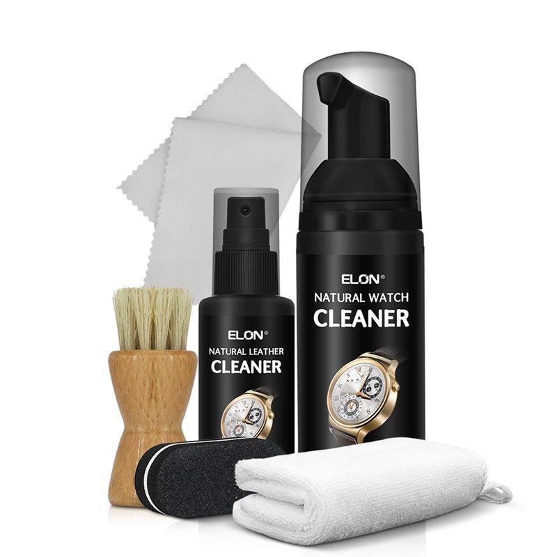 Очиститель для часов 100 мл пена и 50 мл очистителя для кожи с натуральными ингредиентами (арт. 612659)