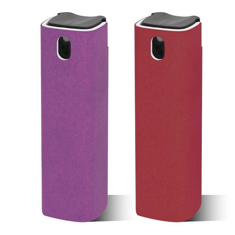 Красный 2 в 1 очиститель для экранов телефонов с микрофиброй (арт. 612676)