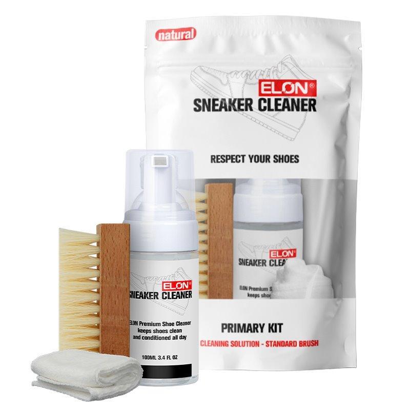 Набор для чистки замшевых кроссовок с 100 мл пенной чистки и кисточкой в сумке (арт. 612723)