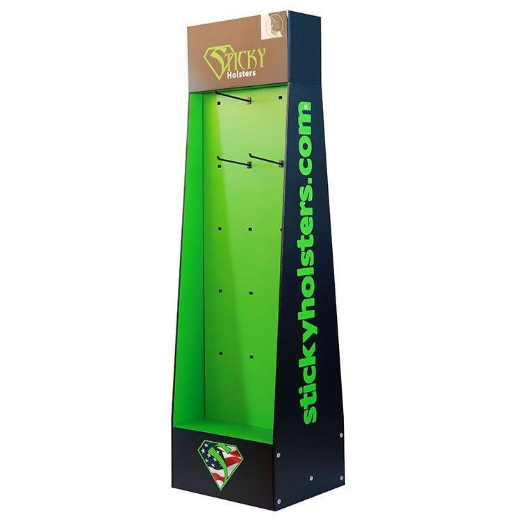 Индивидуально изготовленная картонная стойка с крючками для продуктов (арт. 1112918)