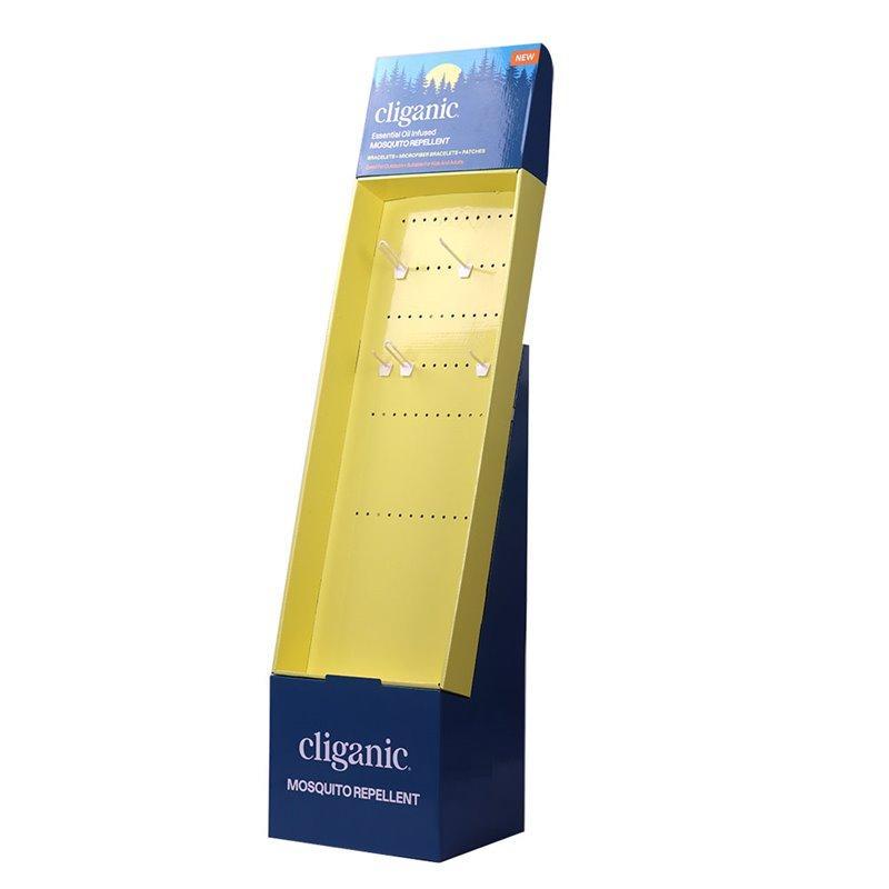 Картонная стойка с полками для рекламных товаров в торговых точках (арт. 1112923)