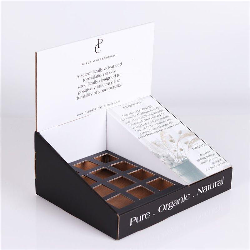 Популярная картонная стойка с многоотверстиями для эфирных масел (арт. 1112932)